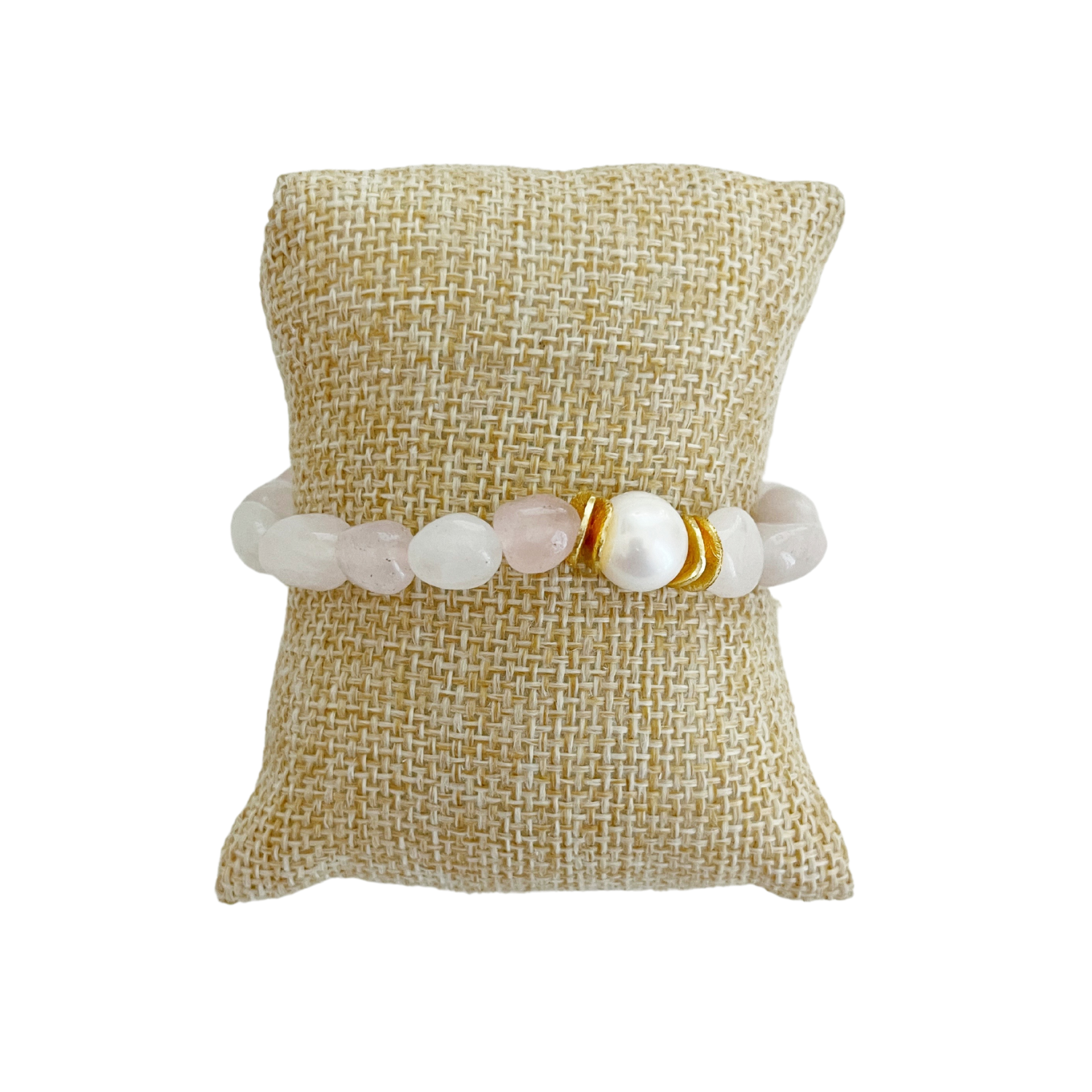 Lillian Bracelet, Rose Quartz