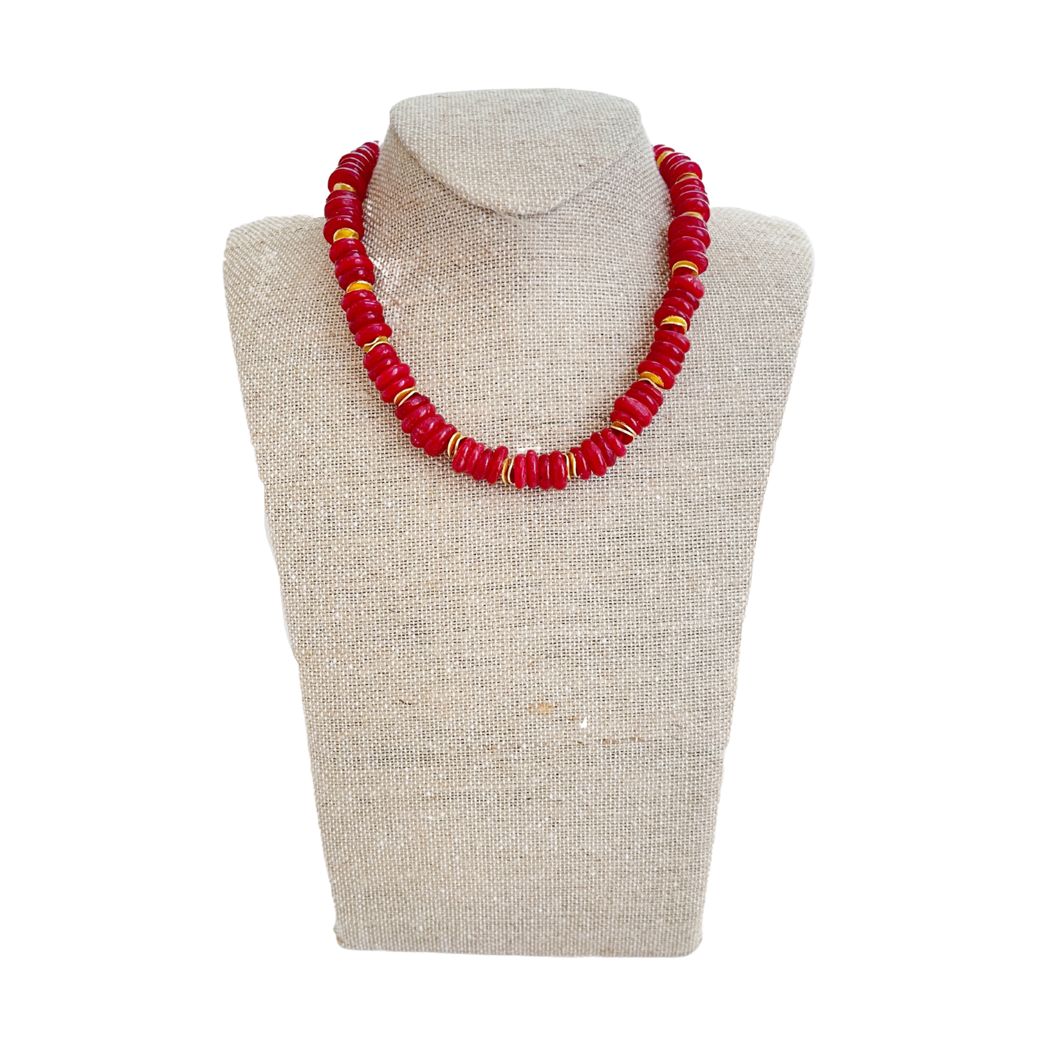 Limited Edition Necklace, Raspberry