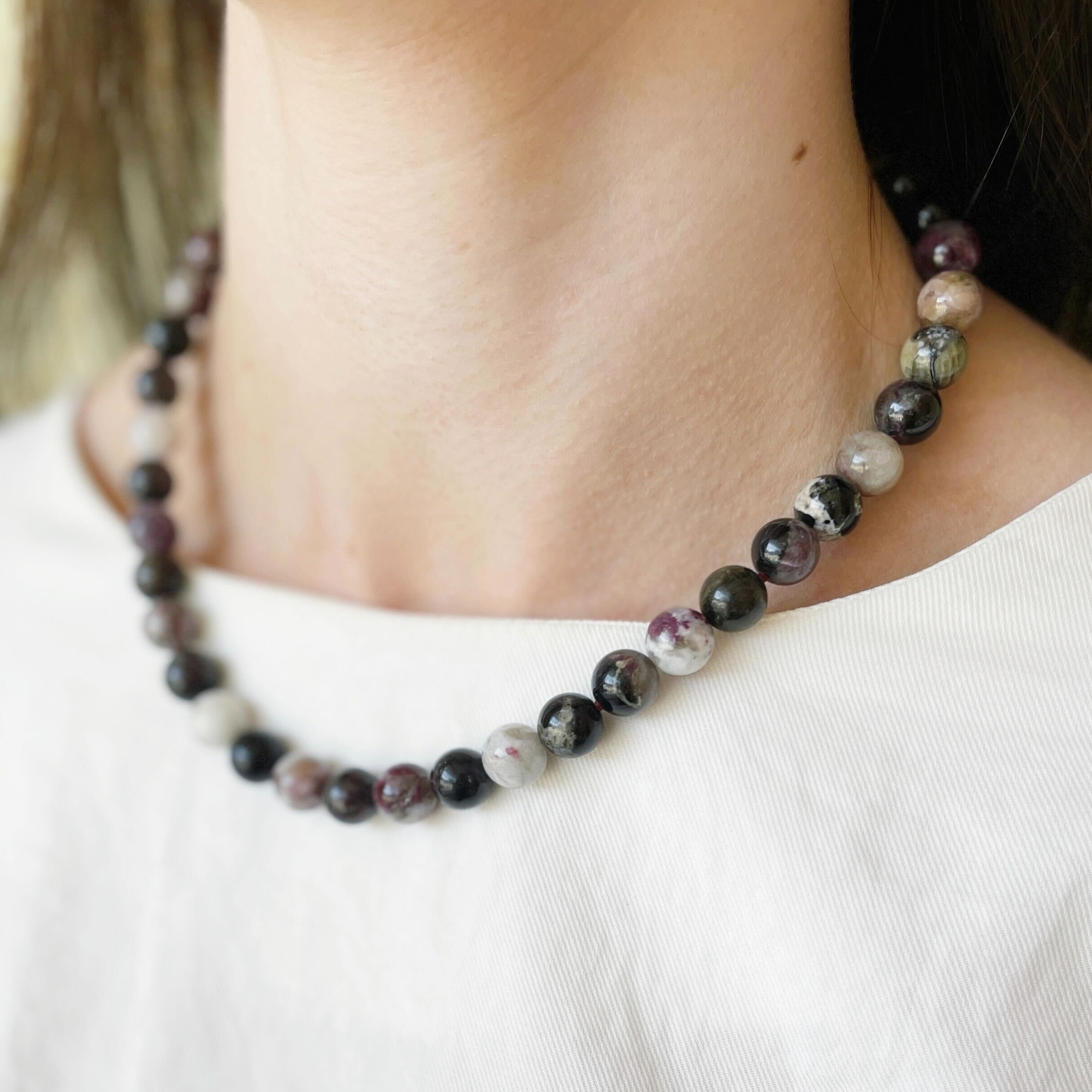 Keepsake Necklace, Multi-Tourmaline