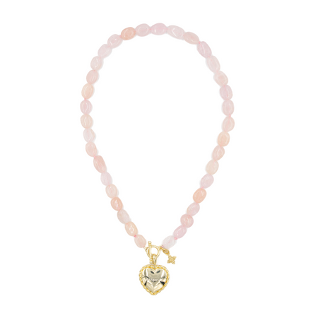 Keepsake Necklace, Pink Morganite