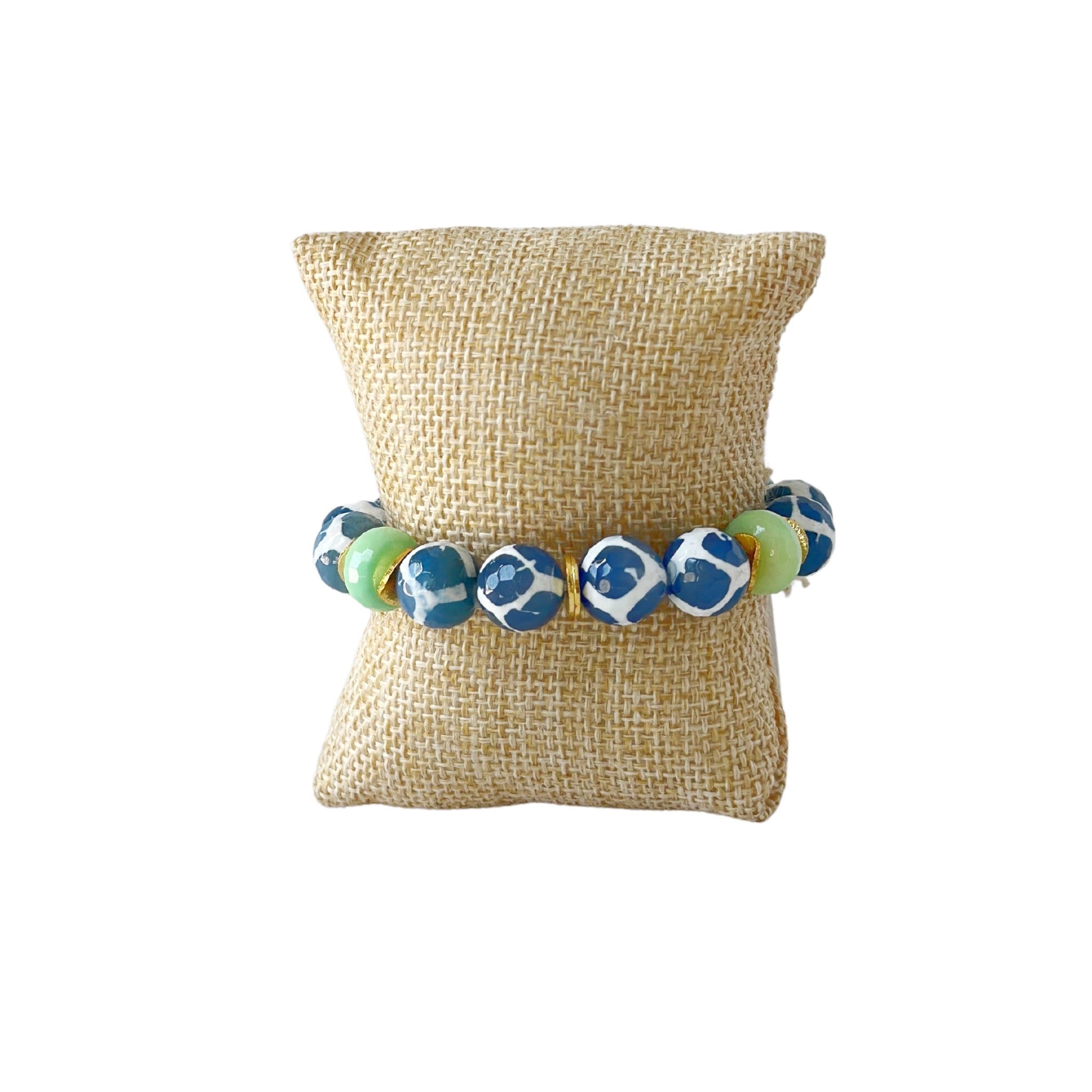 Limited Edition, Blue Agate and Chrysoprase