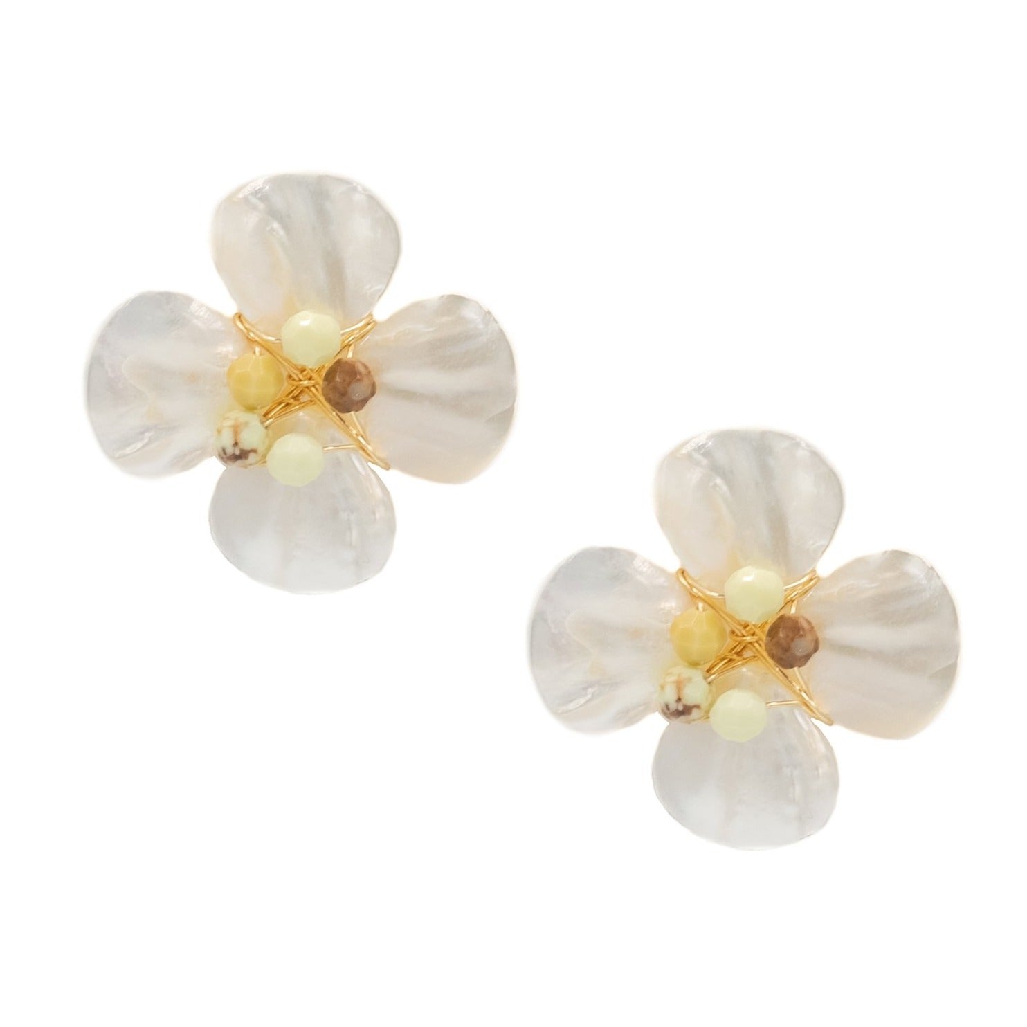 Poppy Earring, Key Lime