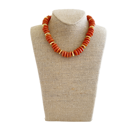 Britney Necklace, Orange