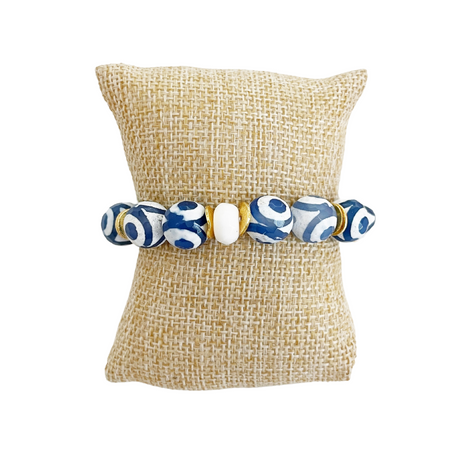 Limited Edition, Blue Agate and White