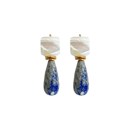 Limited Edition Earring, Lapis
