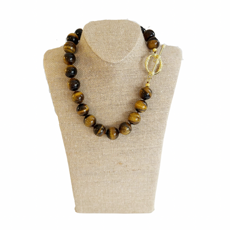 Lucy Necklace, Tiger Eye