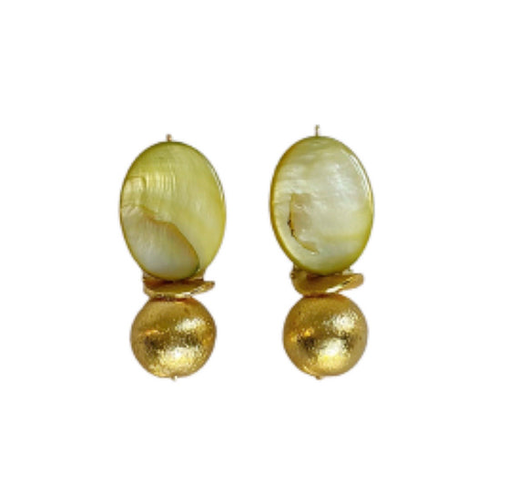 Alexandra Earring, Green