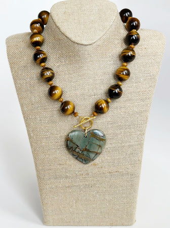 One of a kind, Jasper Heart and Tiger Eye