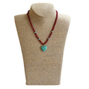 Michelle Necklace, Ruby Red