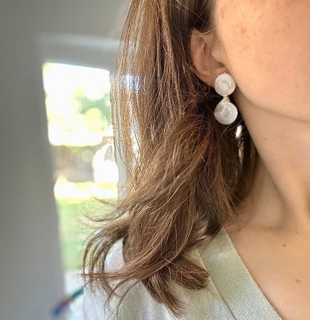 Cynthia Earring, Round