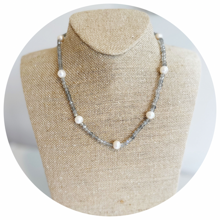 Helen Necklace, Labradorite