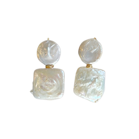 Cynthia Earring, Square
