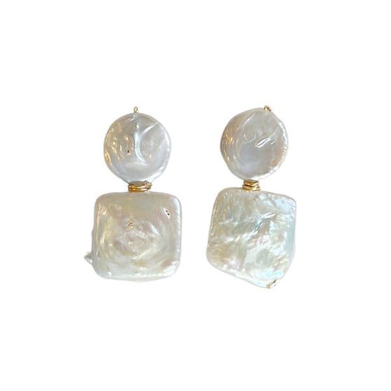 Cynthia Earring, Square