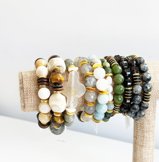 Ava Bracelet, Smokey Topaz