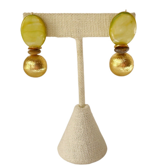 Alexandra Earring, Green