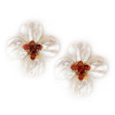 Poppy Earring, Carnelian