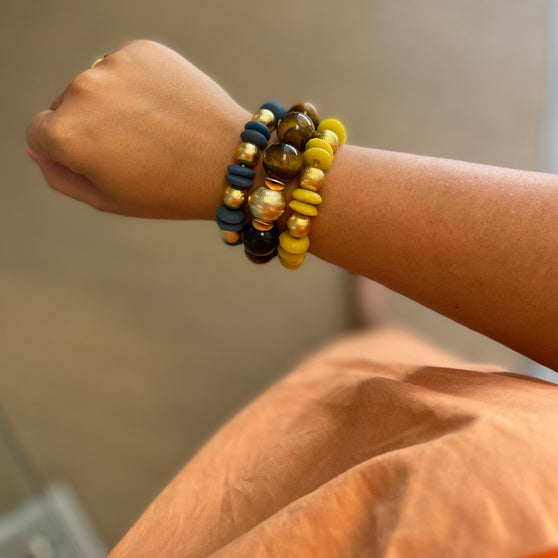 Addison Bracelet, Tiger Eye, Large