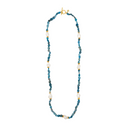Cecilia Necklace, Apatite and Pearl