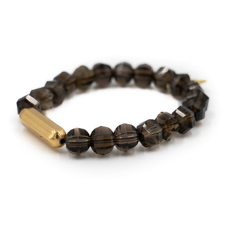 ana bracelet, smokey topaz