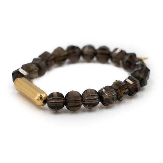 ana bracelet, smokey topaz