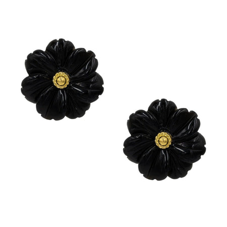 Azalea Earring, Black Onyx