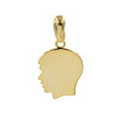 Boy Silhouette Charm