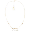 Greek Letter Necklace, Chi Omega