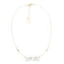 Greek Letter Necklace, Pi Beta Phi
