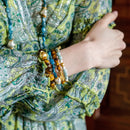 Lillian Bracelet, Apatite and Pearl