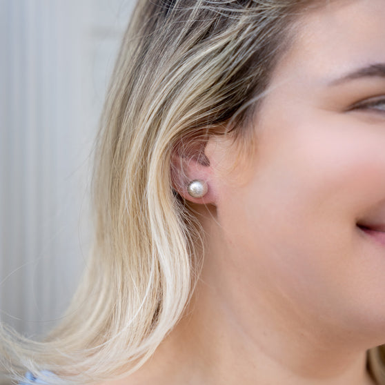 Mimi Earring, Silver