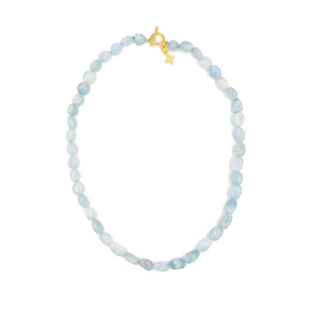 Keepsake Necklace, Aquamarine