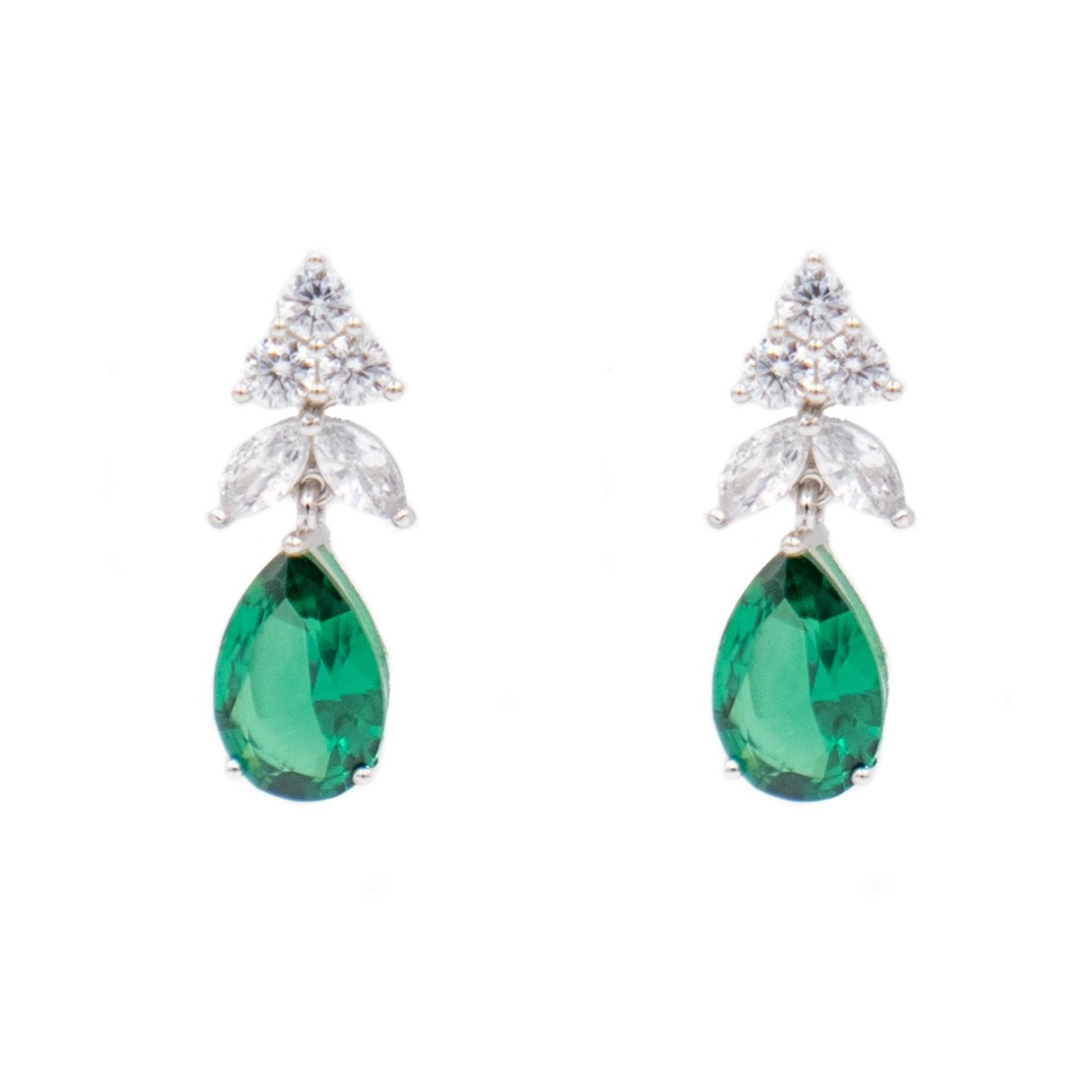 Liza Earring, Emerald