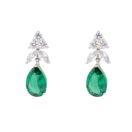 Liza Earring, Emerald