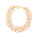 Murphy Necklace, Pink Aventurine