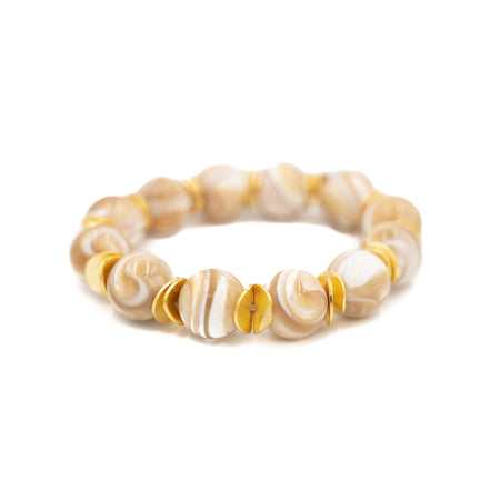 Pyron Bracelet, Natural Mother of Pearl