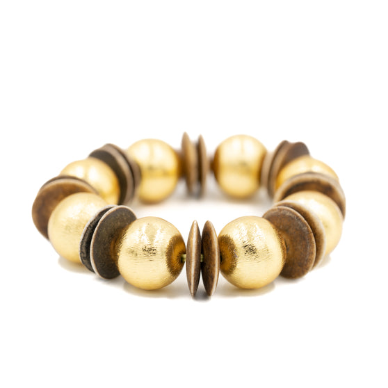 Reese Bracelet, Bone, Large