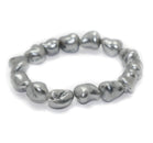 Minnie Bracelet, Gray Pearl