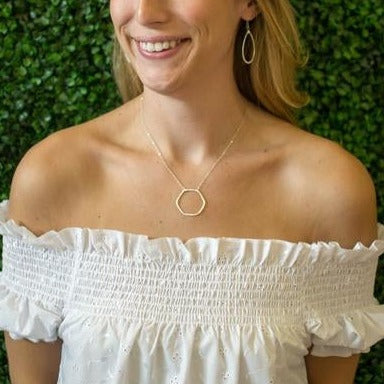 Patton Necklace, Silver